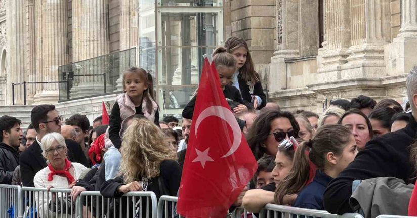 Gazi Mustafa Kemal Atatürk, Dolmabahçe Sarayı’nda anıldı