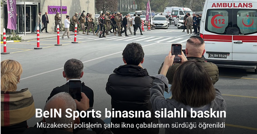 BeIN Sports binasına silahlı baskın