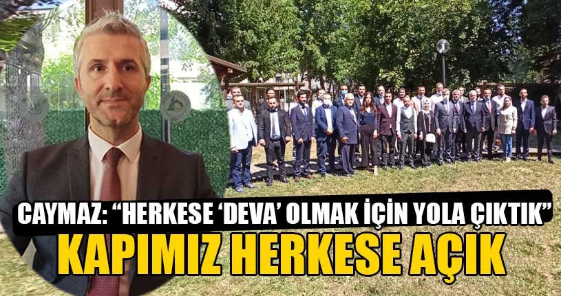 DEVA Partisi İl Ve Merkez İlçe Yönetimini Tanıttı