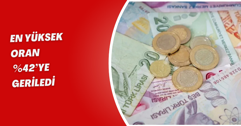 En Yüksek Oran %42’ye Geriledi