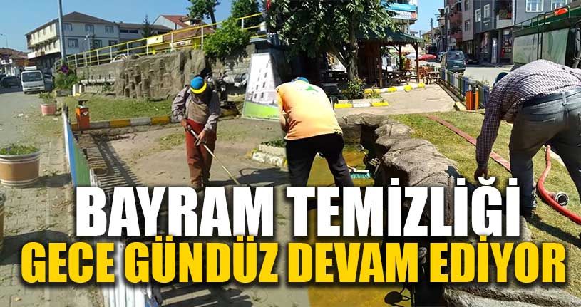 Bayram Temizliği Gece Gündüz Devam Ediyor 