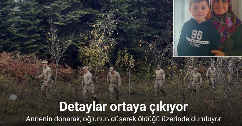 Annenin donarak, oğlunun düşerek öldüğü üzerinde duruluyor