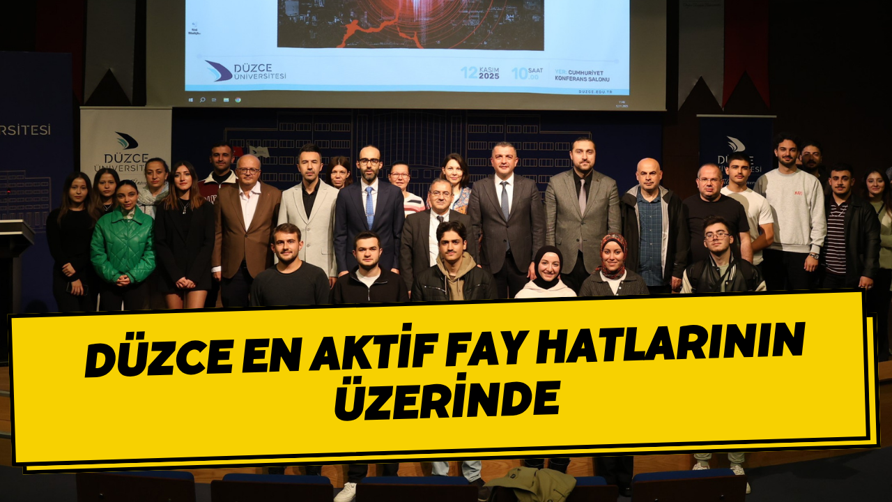 Düzce En Aktif Fay Hatlarının Üzerinde