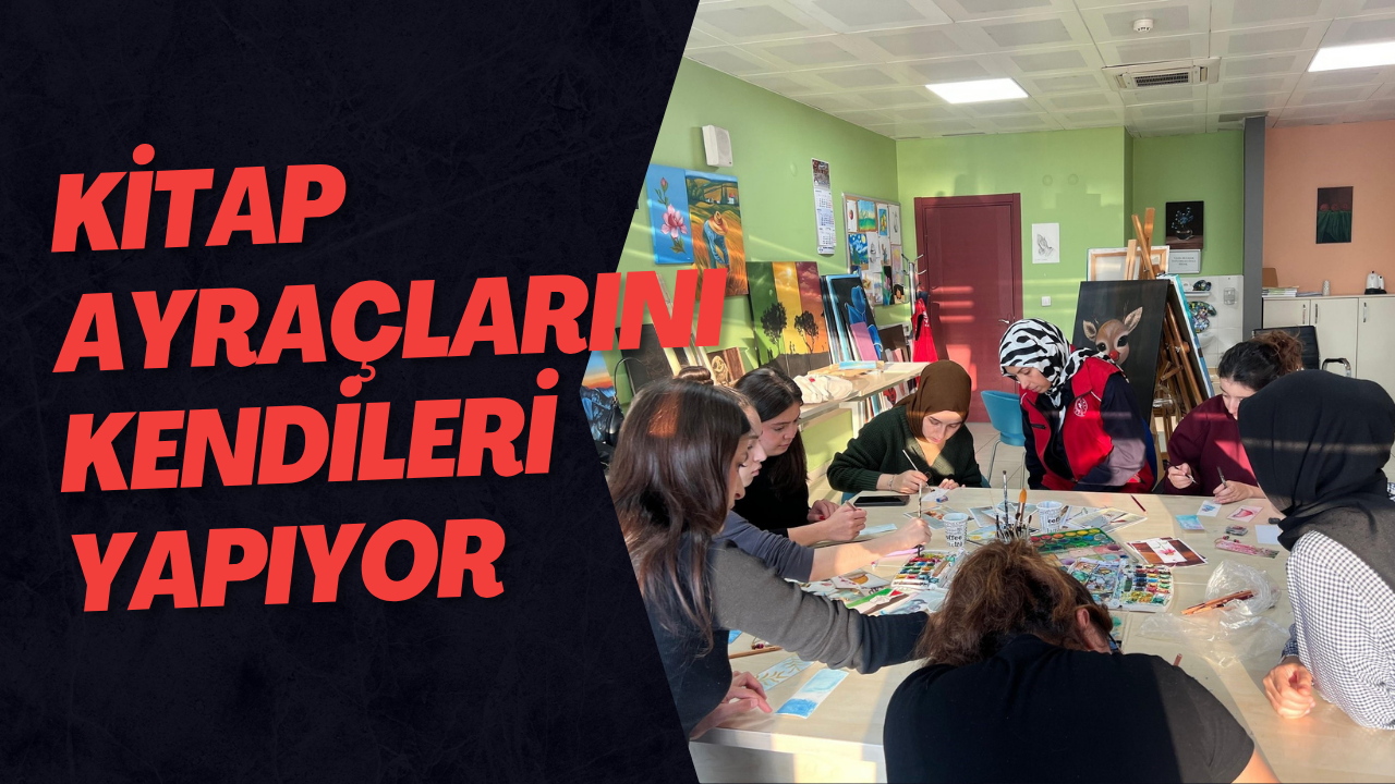 Kitap Ayraçlarını Kendileri Yapıyor