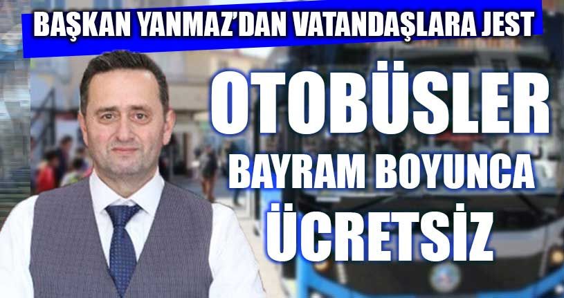 Başkan Yanmaz'dan Vatandaşlara Jest