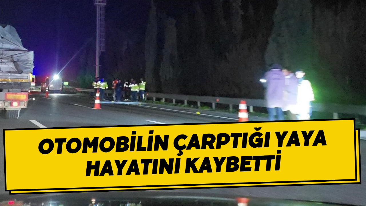 Otomobilin Çarptığı Yaya Hayatını Kaybetti