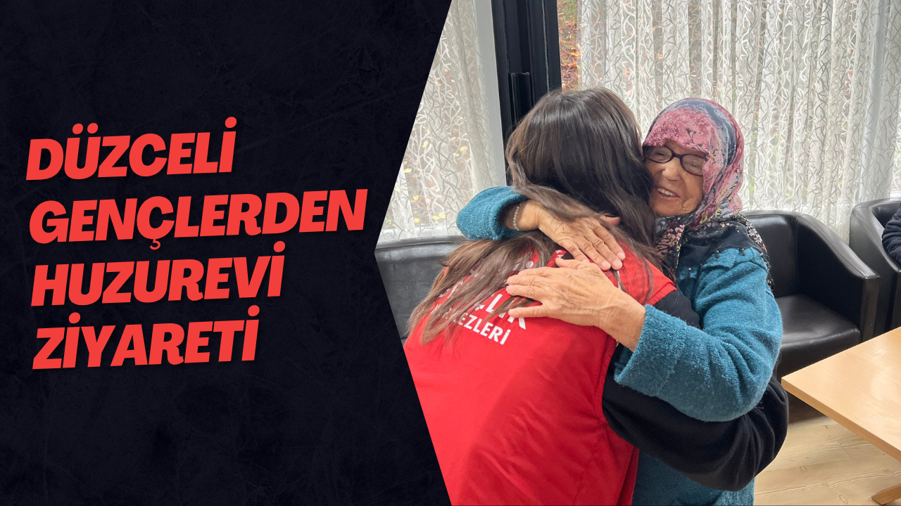 Düzceli Gençlerden Huzurevi Ziyareti