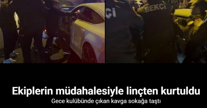 Kayseri’de gece kulübünde çıkan kavga sokağa taştı