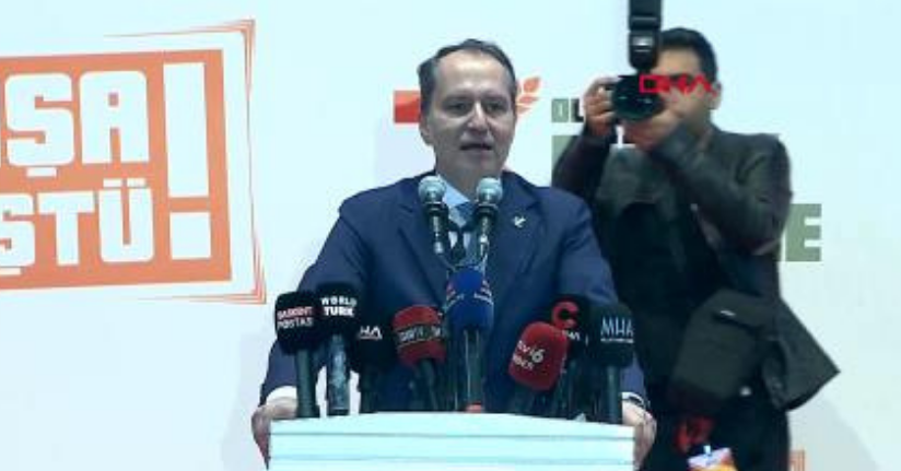 Fatih Erbakan: Türkiye'yi yeniden yaşanabilir kılacağız