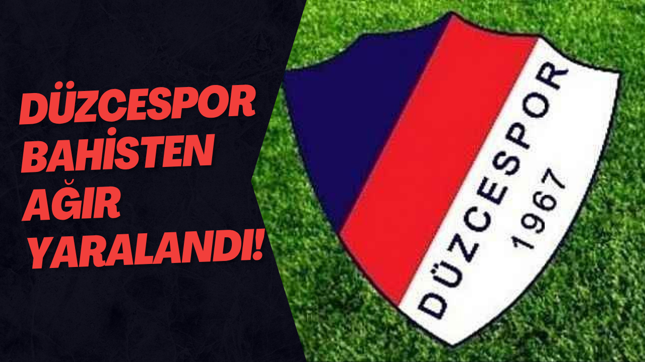 Düzcespor Bahisten Ağır Yaralandı!