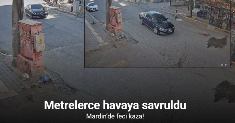 Mardin’de 6 yaşındaki çocuğa aracın çarptığı anlar güvenlik kamerasına yansıdı
