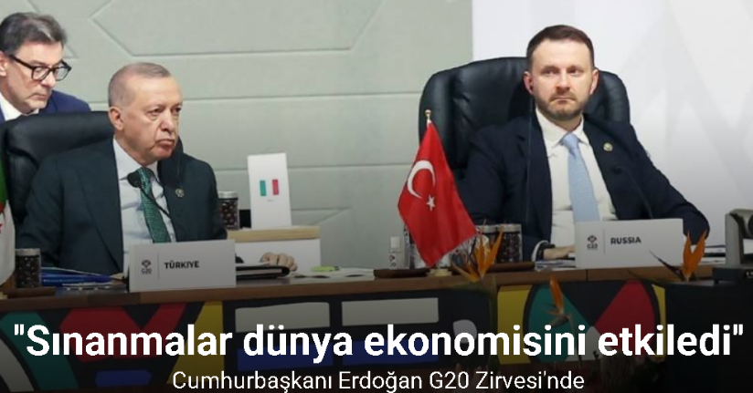 Cumhurbaşkanı Erdoğan: 