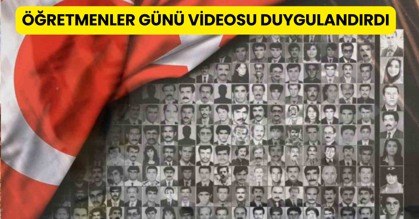 Öğretmenler günü videosu duygulandırdı