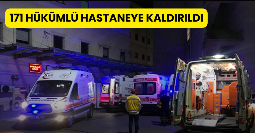 Cezaevinde gıda zehirlenmesi şüphesi