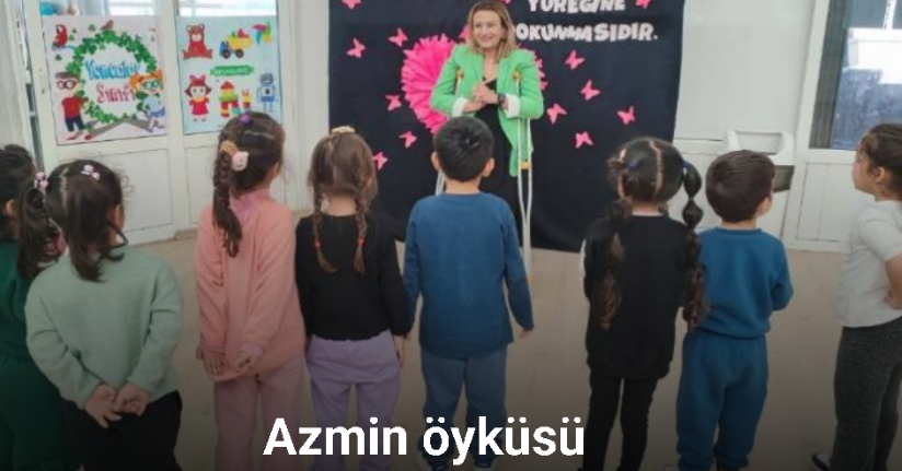 Doğuştan koltuk değneğine mahkumdu, yılmadı öğretmen oldu