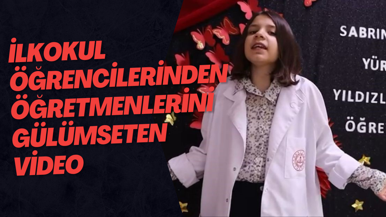 İlkokul Öğrencilerinden Öğretmenlerini Gülümseten Video