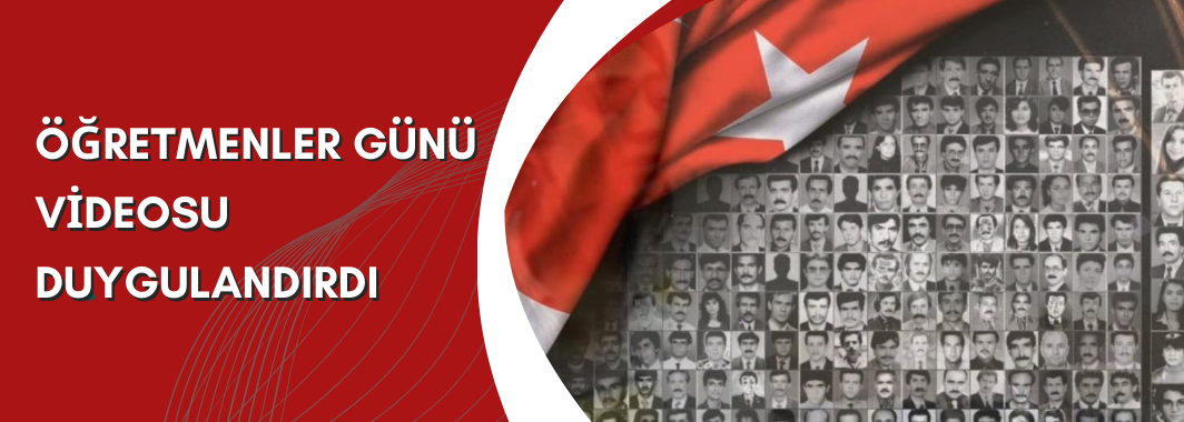 Öğretmenler günü videosu duygulandırdı