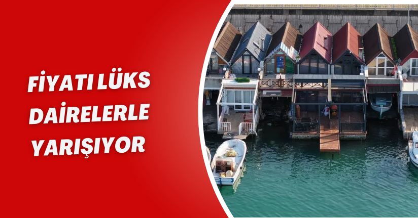 Trabzon’da balıkçı barınakları lüks yaşam alanına dönüştü