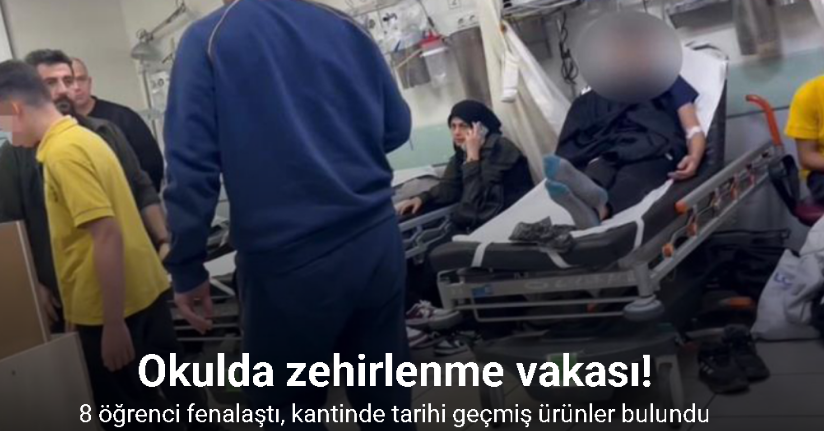 Bursa’da bir okulda profiterol yiyen 8 öğrenci fenalaştı