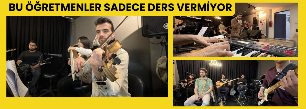 Bu Öğretmenler Sadece Ders Vermiyor