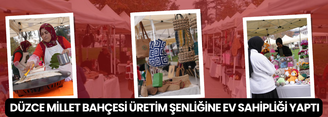 Millet Bahçesi Üretim Şenliğine Ev Sahipliği Yaptı