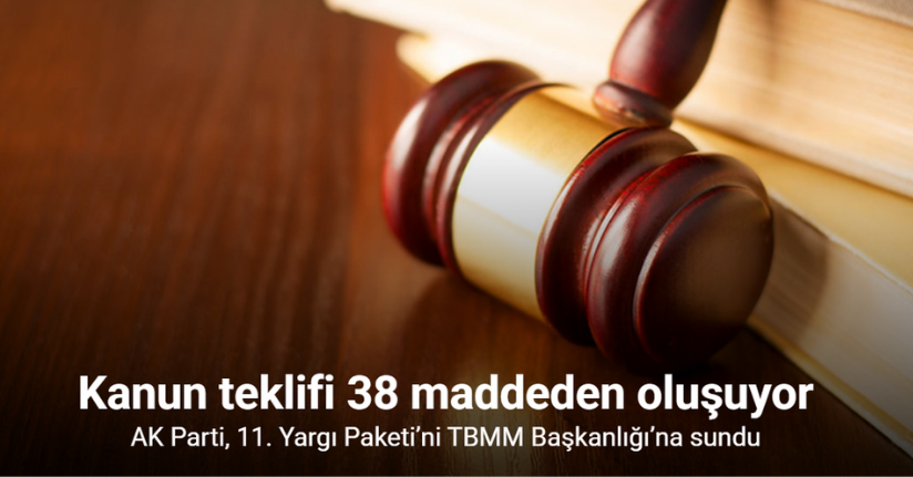 AK Parti, 11. Yargı Paketi’ni TBMM Başkanlığı’na sundu