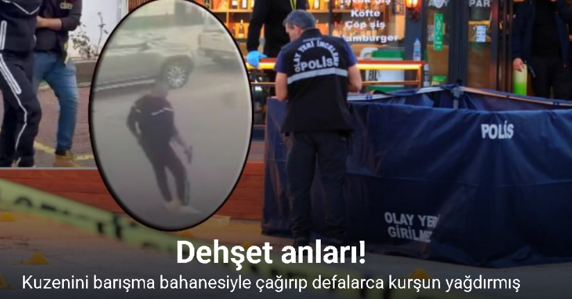 Barışmak için buluştuğu kuzenini öldürmüştü: Kamera görüntüleri ortaya çıktı