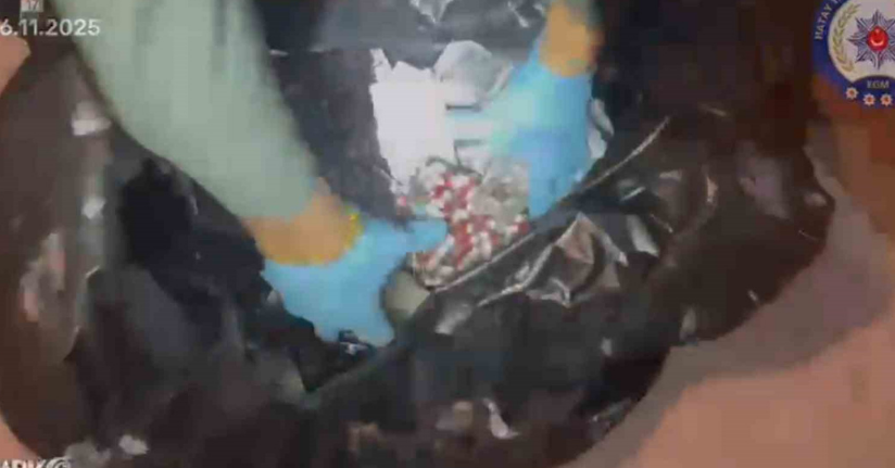 Hatay’da piyasa değeri 4 milyon 372 bin TL olan uyuşturucu ele geçirildi