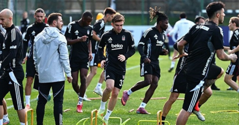 Beşiktaş, Fatih Karagümrük maçı hazırlıklarına devam etti