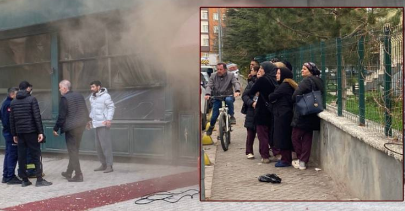 Otelde yangın paniği: 152 kişi tahliye edildi