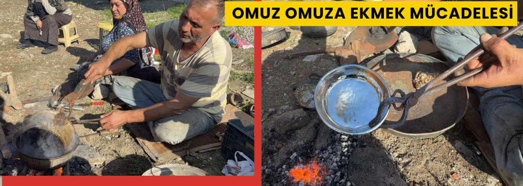 Ateşi Eşi Harlıyor, O Kalaylıyor