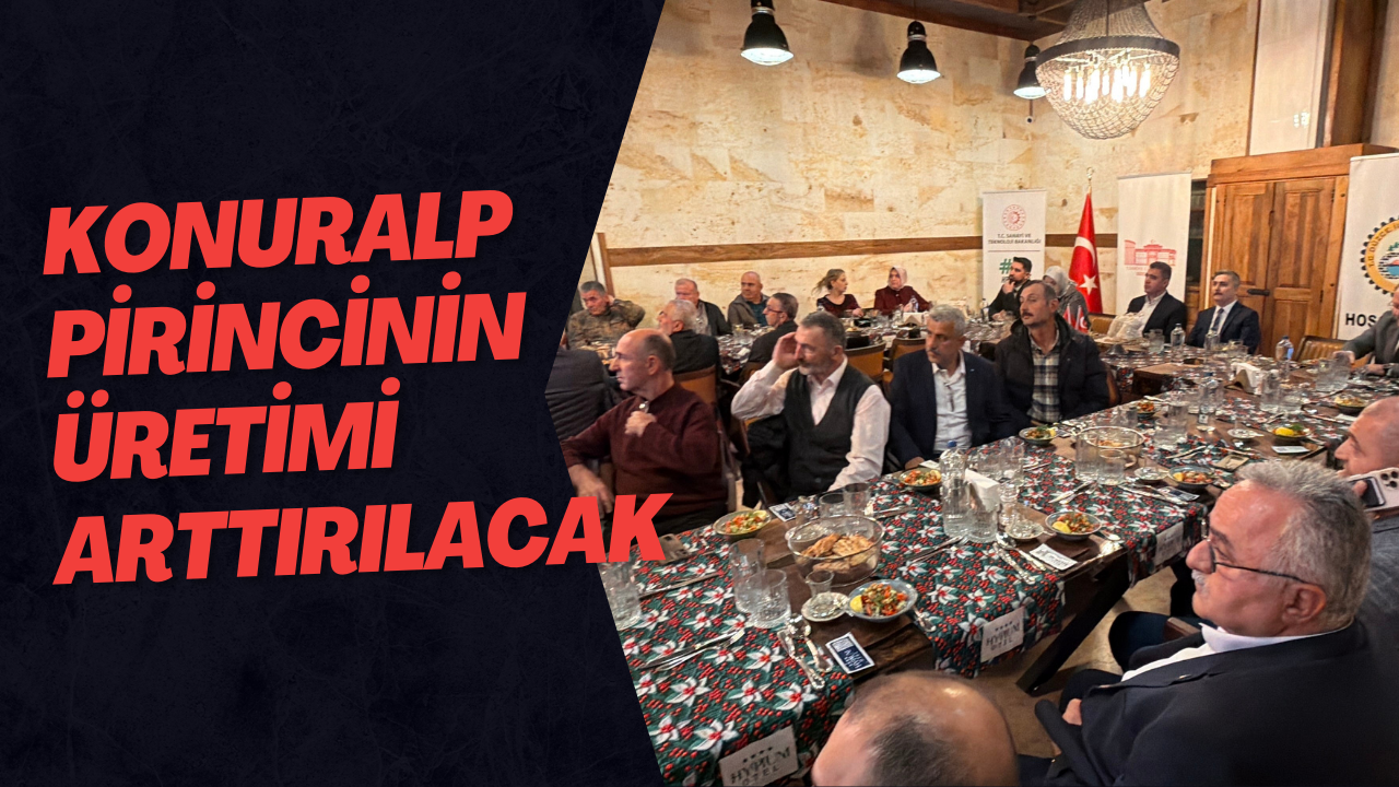 Konuralp Pirincinin Üretimi Arttırılacak