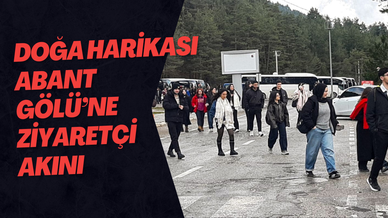 Doğa Harikası Abant Gölü’ne Ziyaretçi Akını