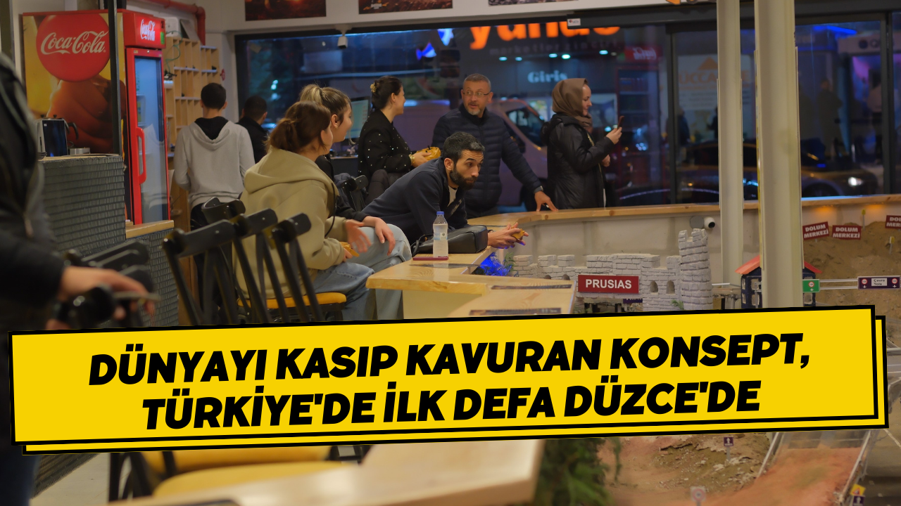 Dünyayı Kasıp Kavuran Konsept, Türkiye'de İlk Defa Düzce'de