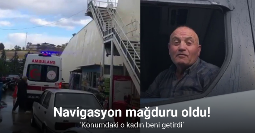 Navigasyon mağduru tırcının 