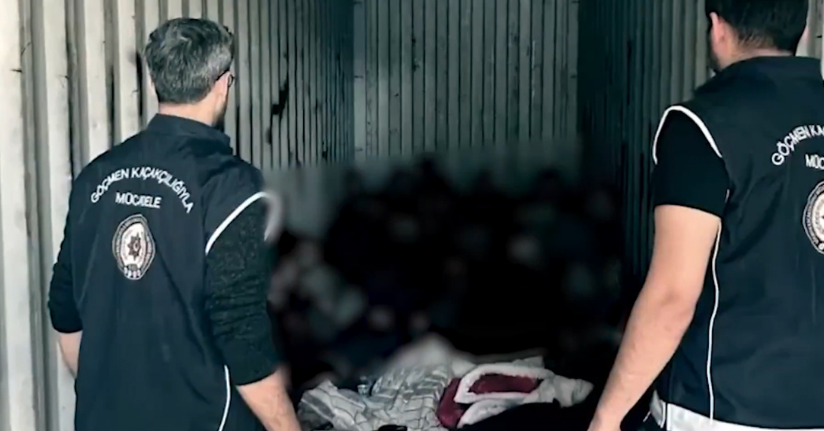 Konteynerde 44 düzensiz göçmen yakalandı; 9 organizatör tutuklandı