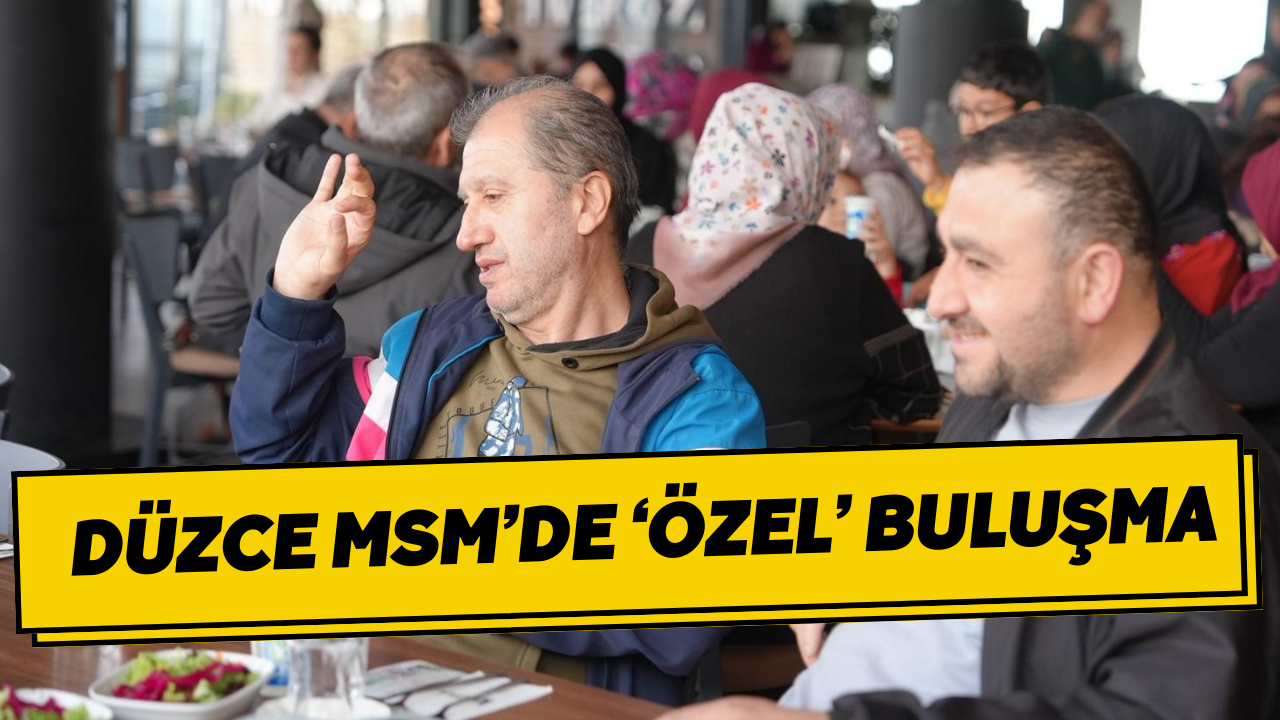 Düzce Msm’de ‘Özel’ Buluşma