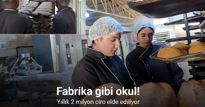 Siirt’te bu okul fabrika gibi çalışıyor: Yıllık 2 milyon ciro