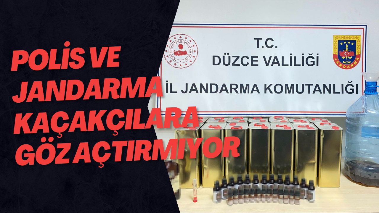 Polis Ve Jandarma Kaçakçılara Göz Açtırmıyor