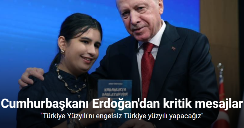 Cumhurbaşkanı Erdoğan: 