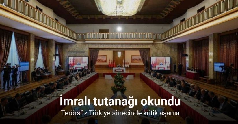 Milli Dayanışma, Kardeşlik ve Demokrasi Komisyonu üyelerinin İmralı ziyaretine ilişkin tutanak özeti okundu