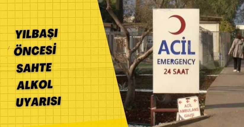 Yılbaşı öncesi 'sahte alkol' uyarısı