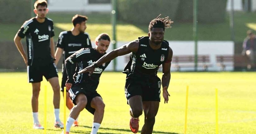 Beşiktaş, Gaziantep FK maçı hazırlıklarını sürdürdü