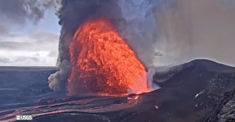 Hawaii'deki Kilauea Yanardağı yeniden lav püskürttü