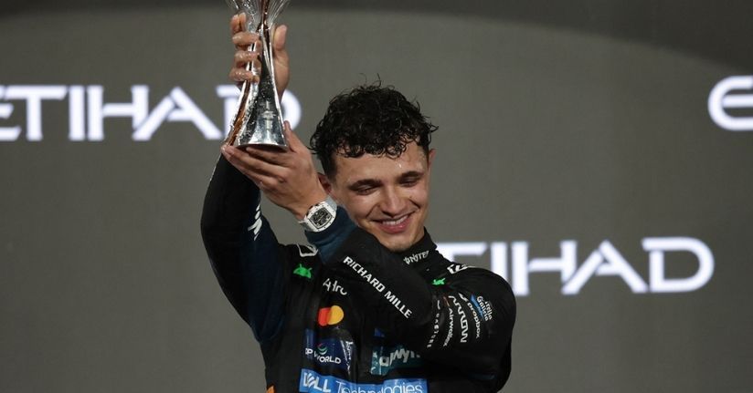 Formula 1’de şampiyon Lando Norris