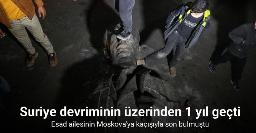 Suriye devriminin üzerinden 1 yıl geçti