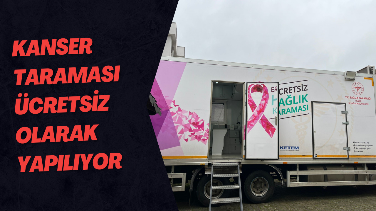 Kanser Taraması Ücretsiz Olarak Yapılıyor