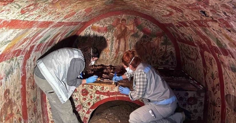 İznik’te erken Hristiyanlık dönemine ait benzersiz ’Çoban İsa’ figürü ortaya çıkarıldı