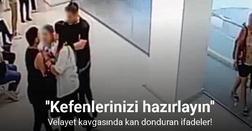 Bakırköy Adliyesi’nde velayat kavgası, o anlar kamerada