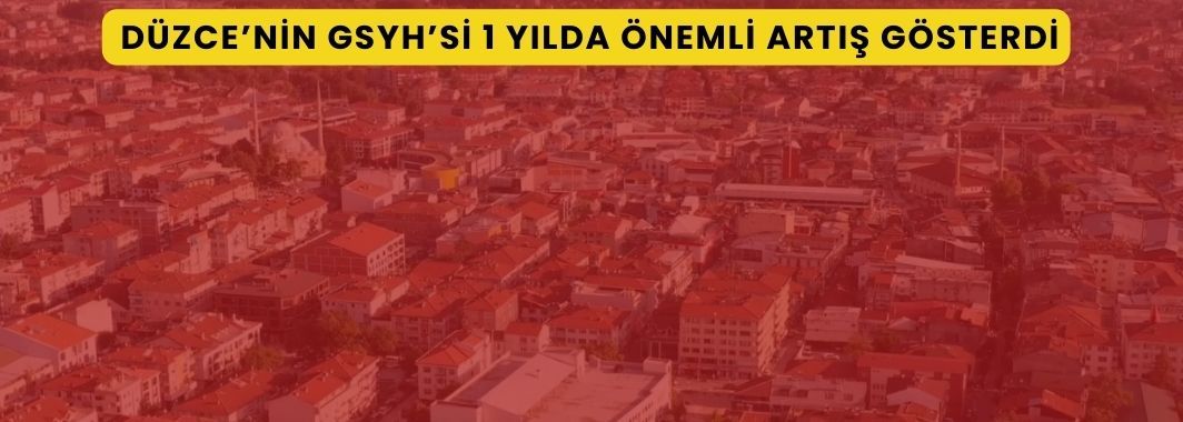 Düzce’nin Gsyh’si 1 Yılda Önemli Artış Gösterdi